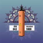 ISK045 cuadrado único Vape Desechable 1800 Caladas Pod pen